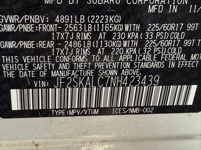 2022 Subaru Forester Wilderness