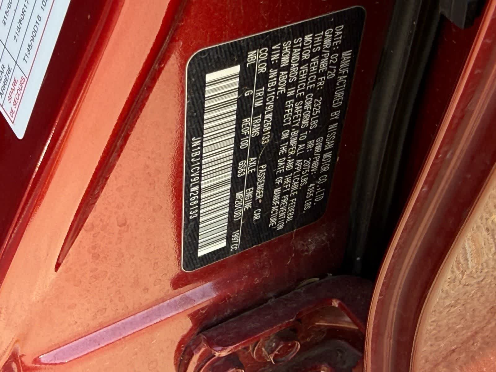2020 Nissan Rogue Sport SV