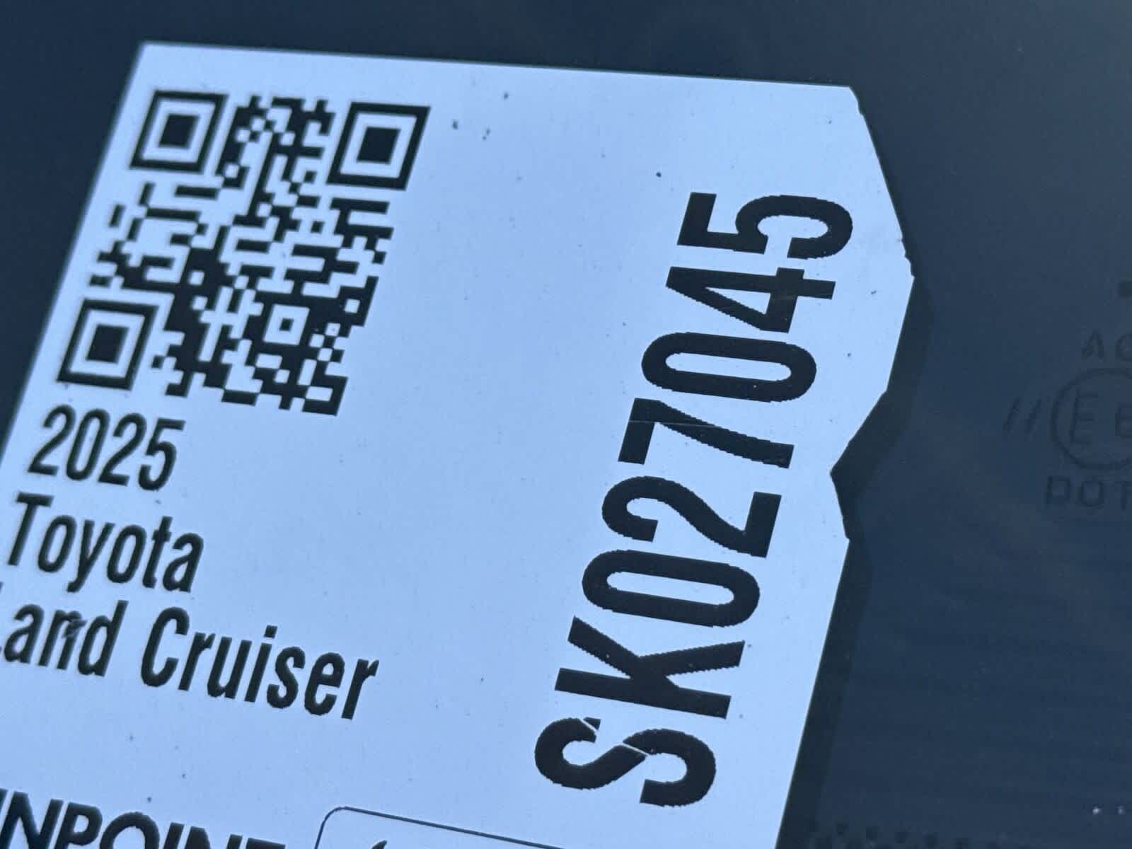 2025 Toyota Land Cruiser 1958