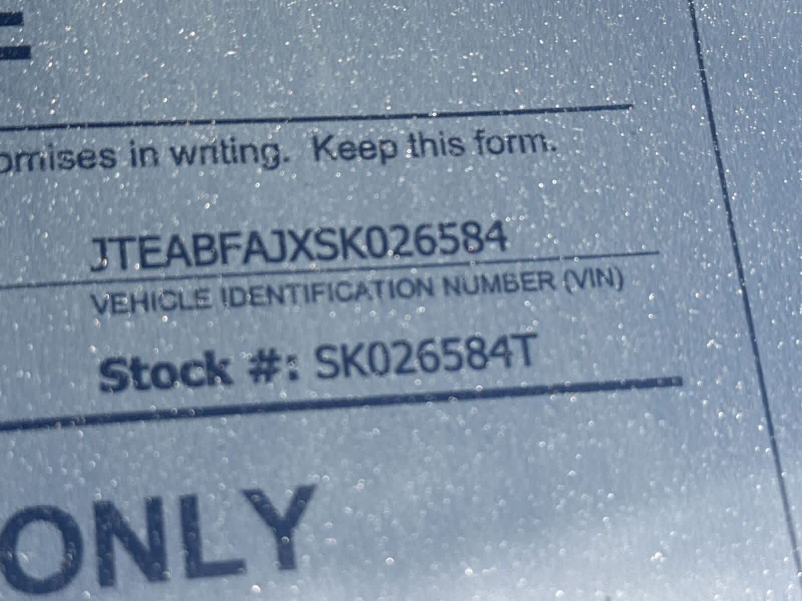 2025 Toyota Land Cruiser 1958