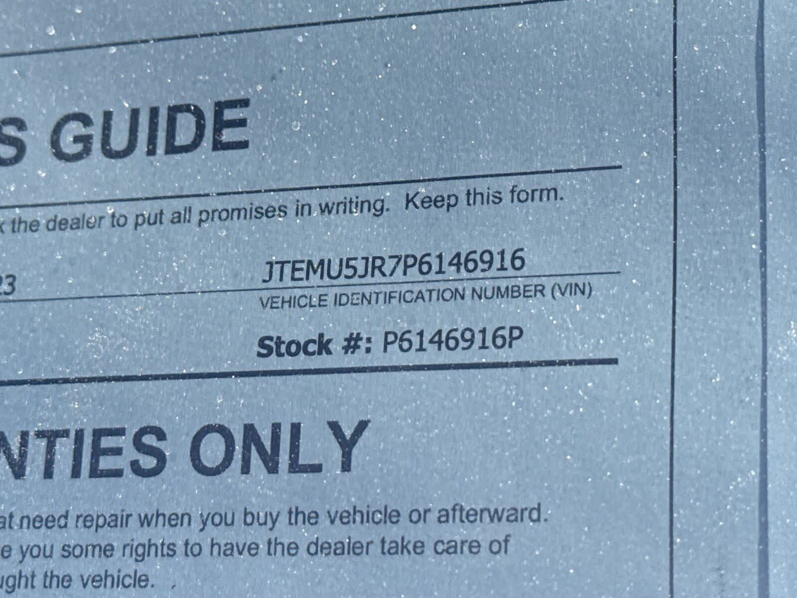 2023 Toyota 4Runner SR5