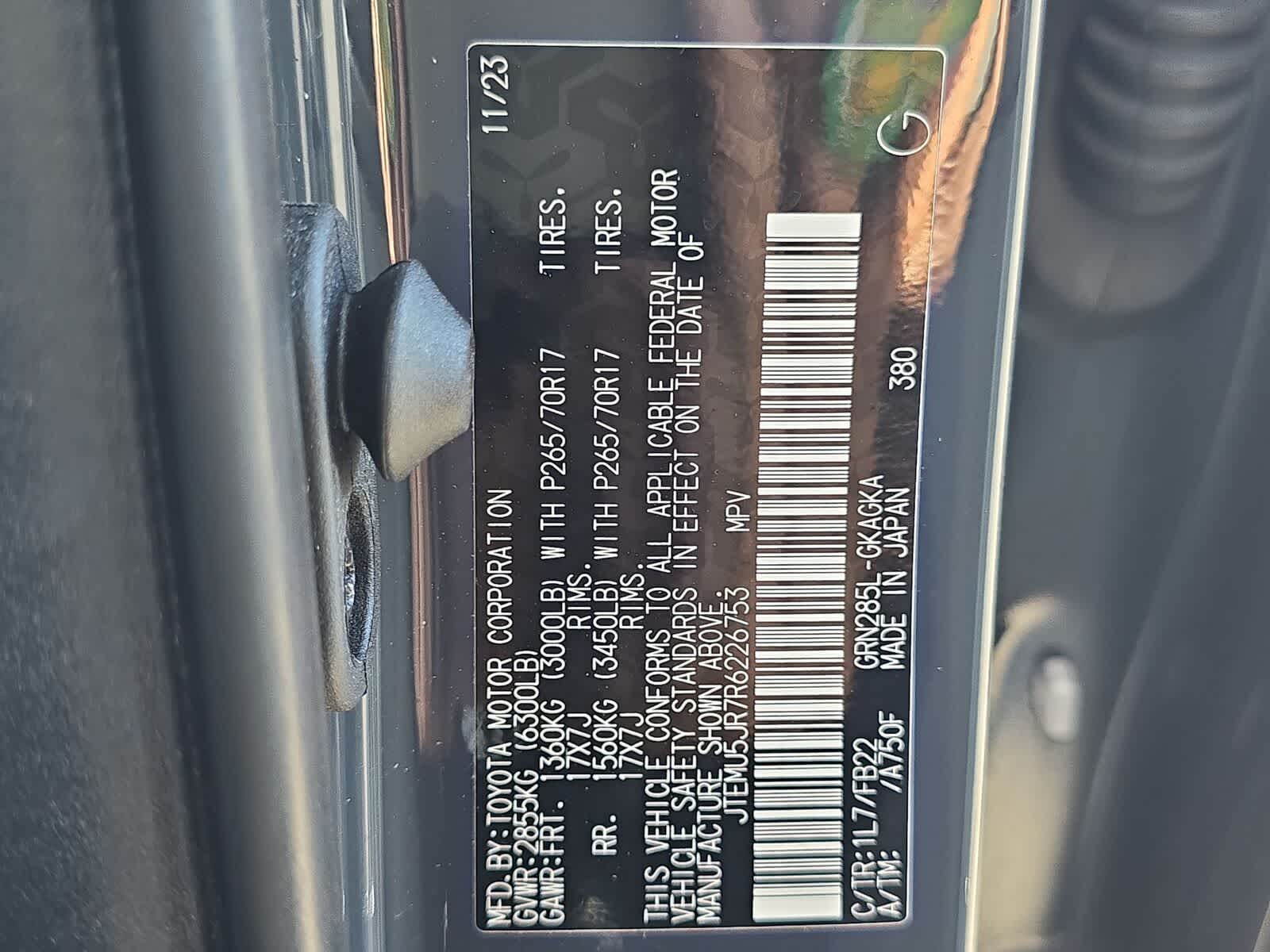 2024 Toyota 4Runner SR5