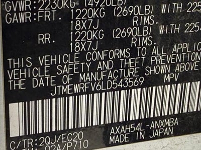 2020 Toyota RAV4 Hybrid XSE