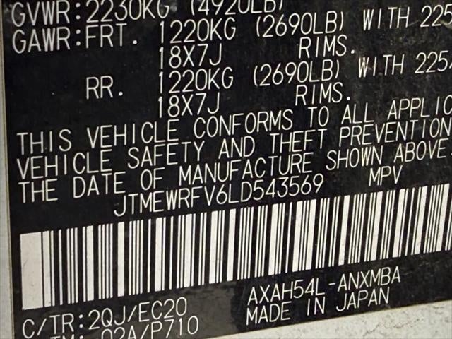 2020 Toyota RAV4 Hybrid XSE