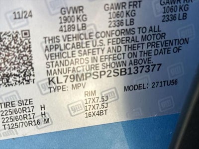 2025 Chevrolet Trailblazer LT