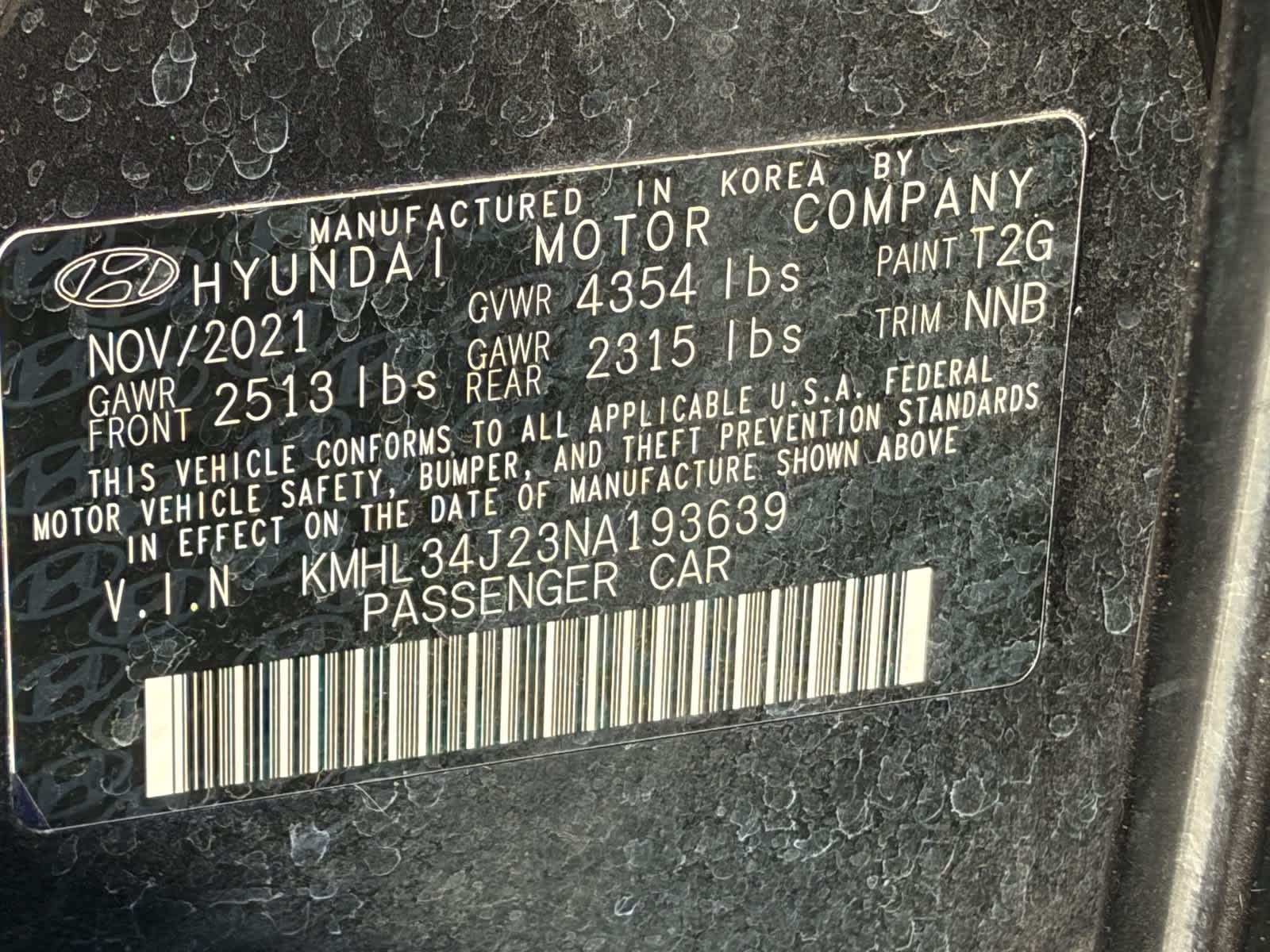 2022 Hyundai Sonata Limited