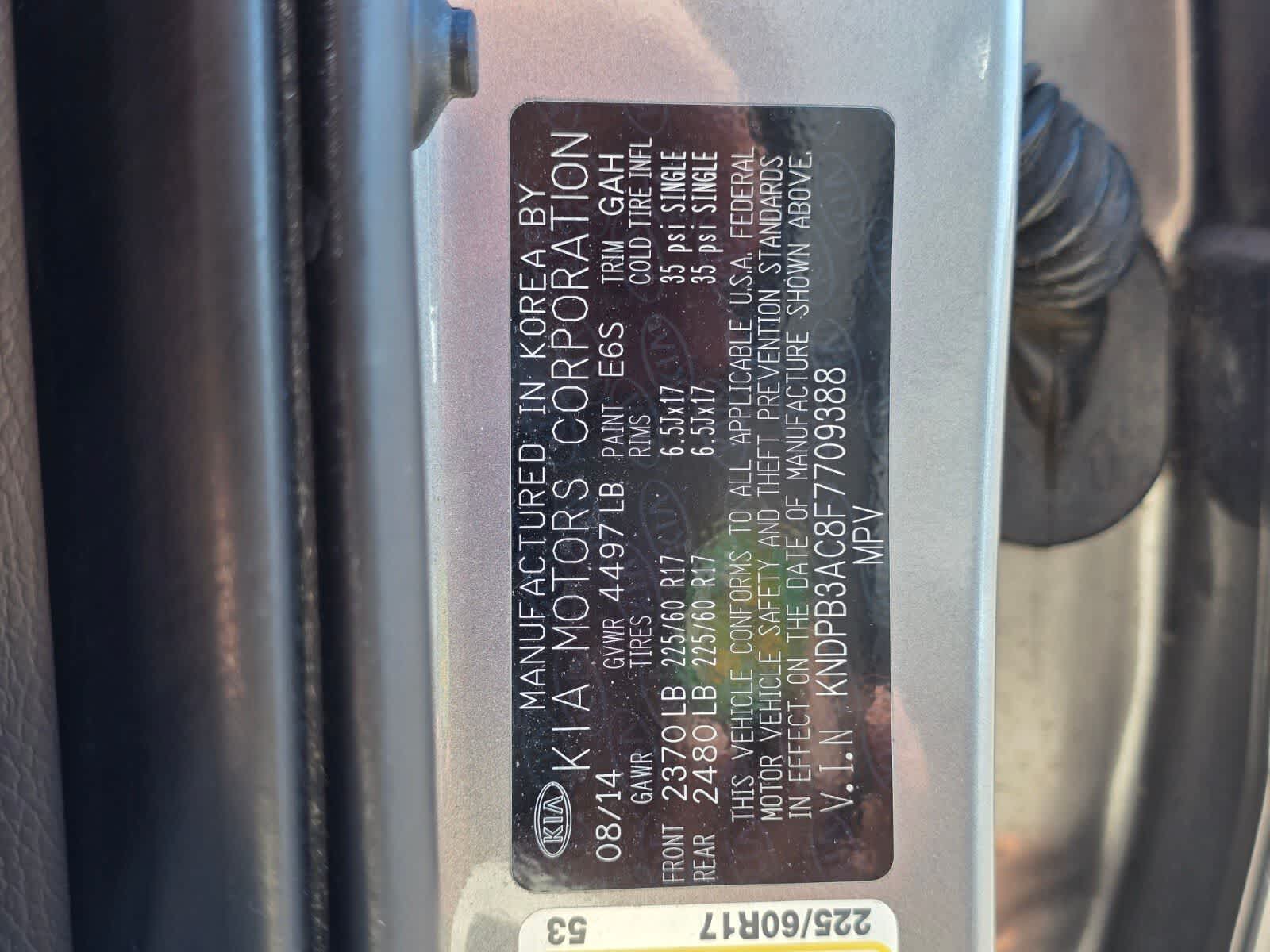 2015 Kia Sportage LX