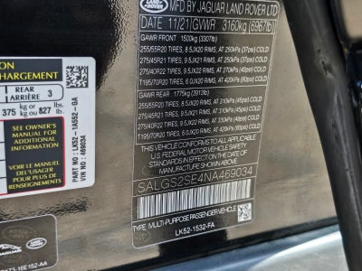2022 Land Rover Range Rover Westminster