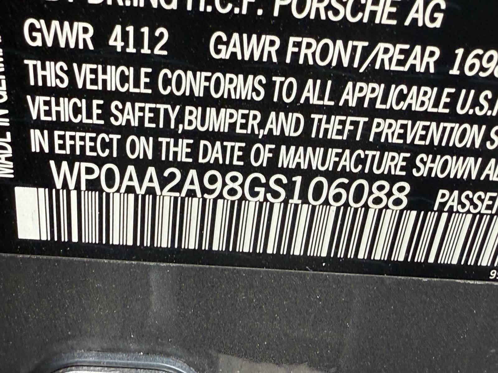 2016 Porsche 911 Carrera 4