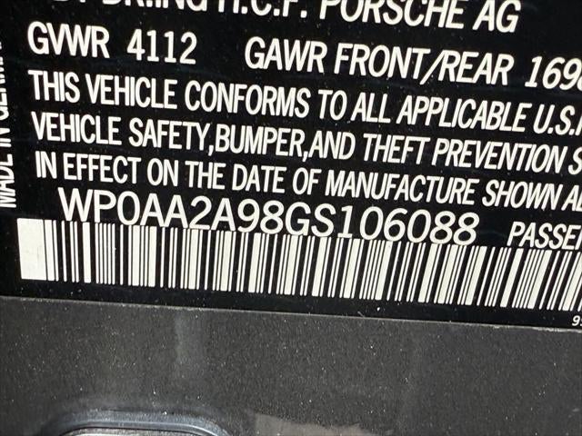 2016 Porsche 911 Carrera 4