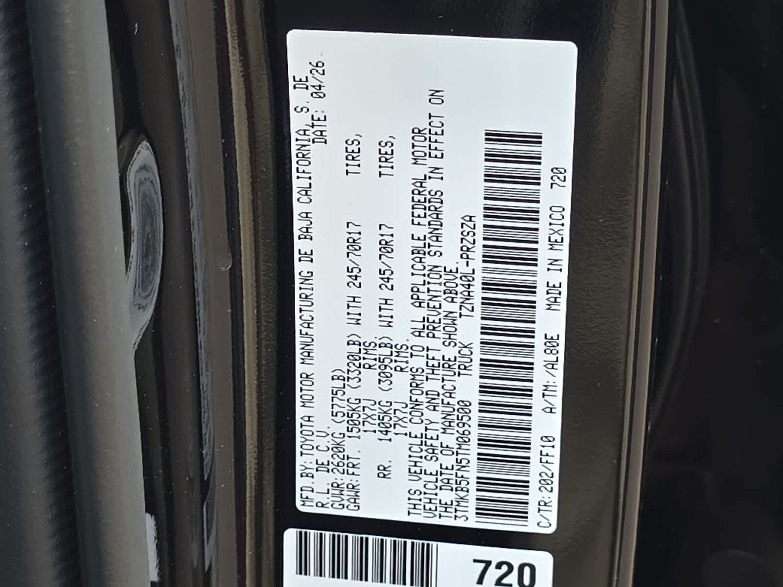 2026 Toyota Tacoma SR5