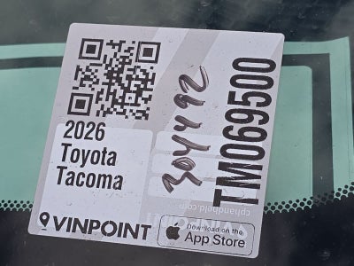 2026 Toyota Tacoma SR5