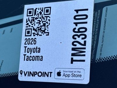 2026 Toyota Tacoma TRD Sport