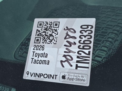 2026 Toyota Tacoma TRD Sport
