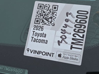 2026 Toyota Tacoma SR5
