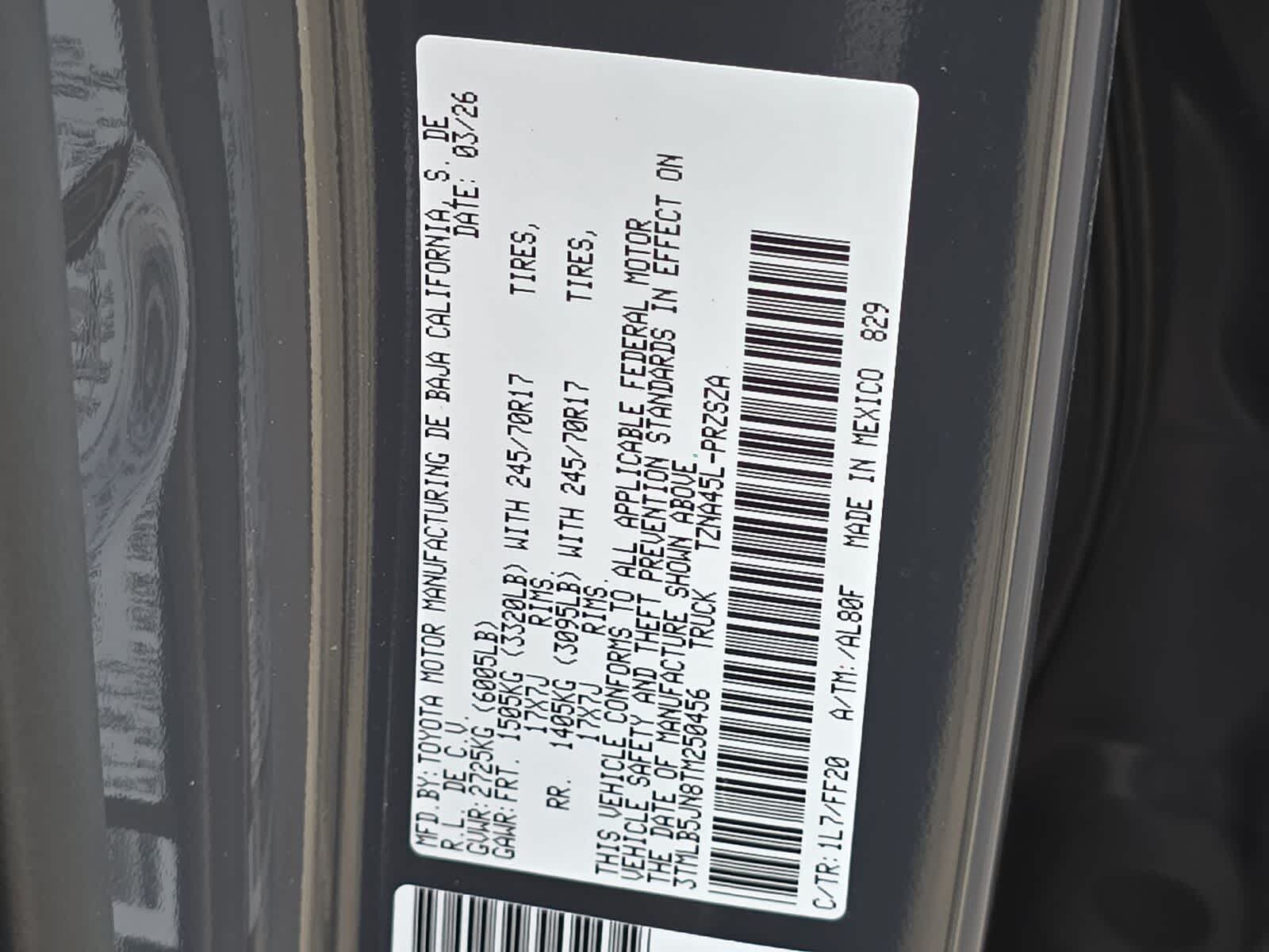 2026 Toyota Tacoma SR5