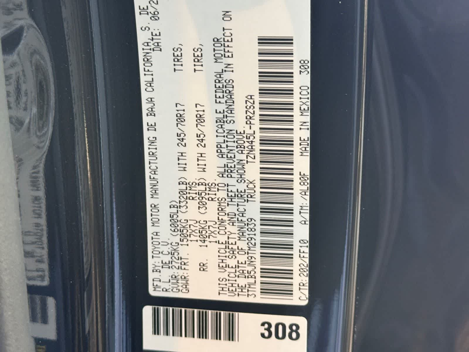 2026 Toyota Tacoma SR5