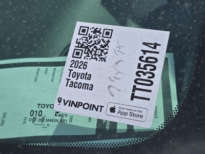 2026 Toyota Tacoma SR5