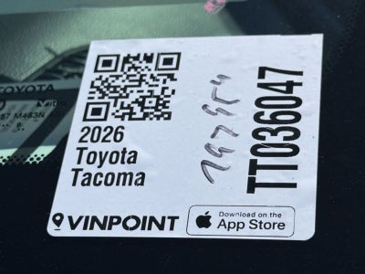 2026 Toyota Tacoma SR5