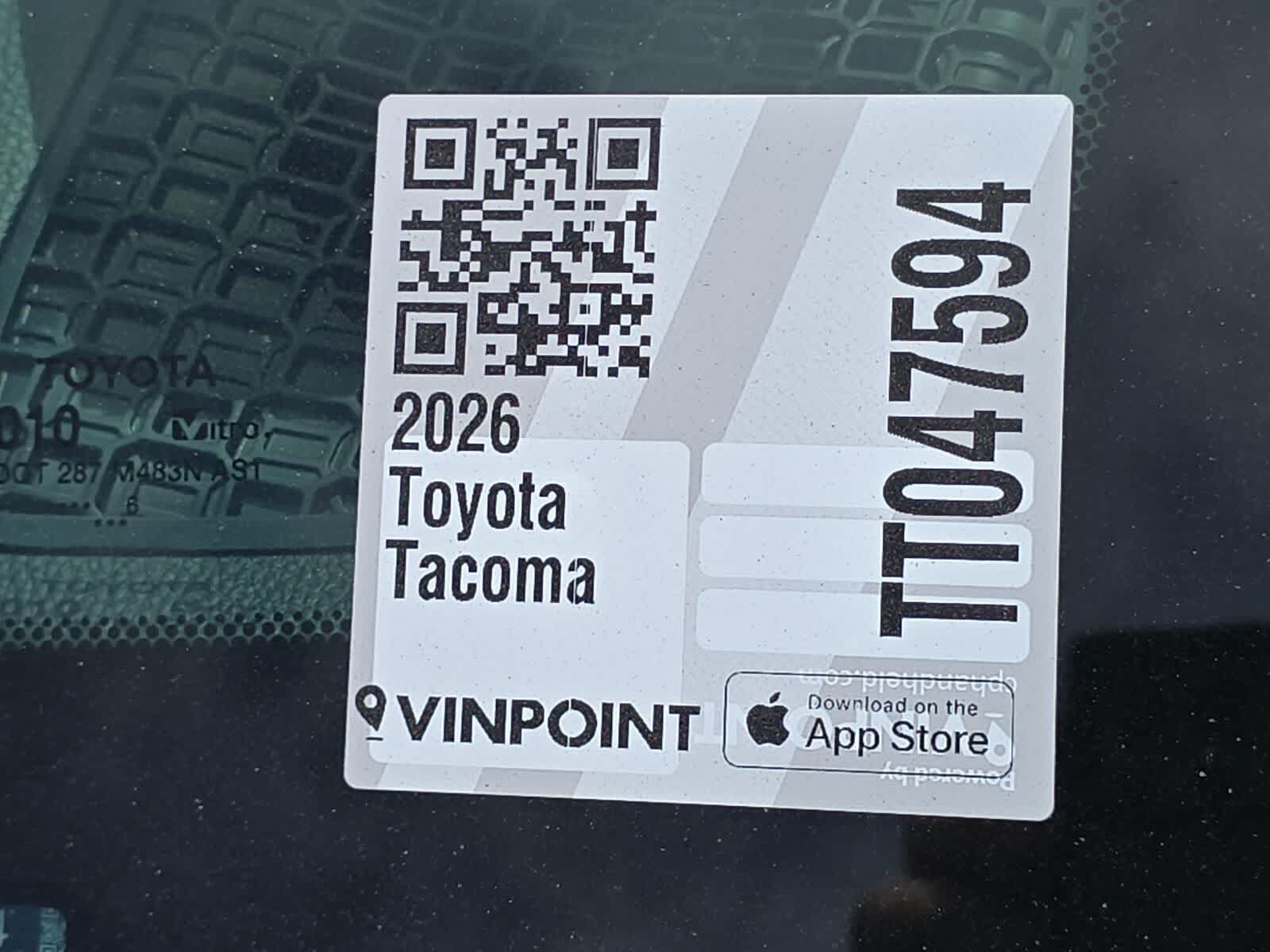 2026 Toyota Tacoma SR