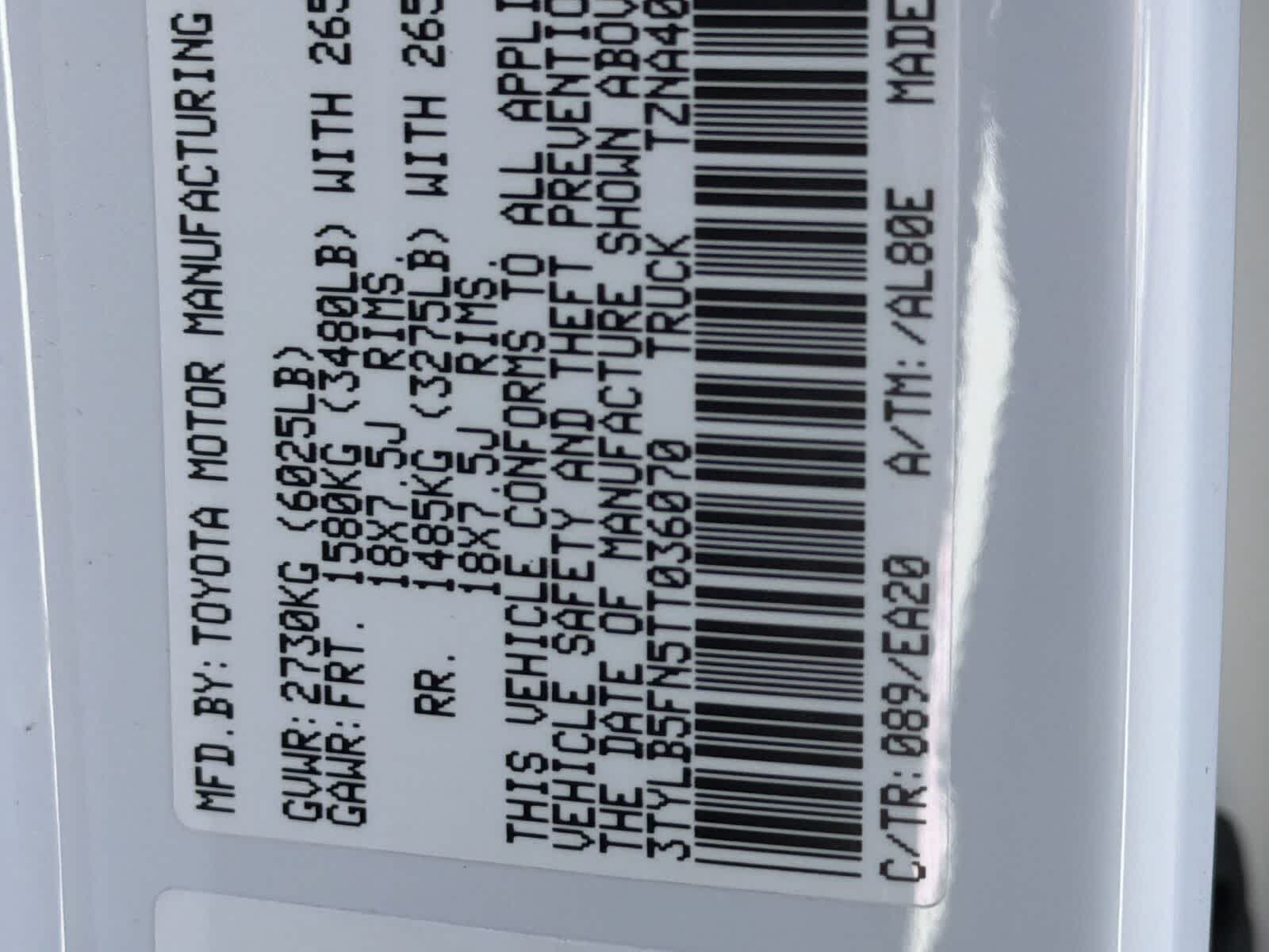 2026 Toyota Tacoma TRD Sport