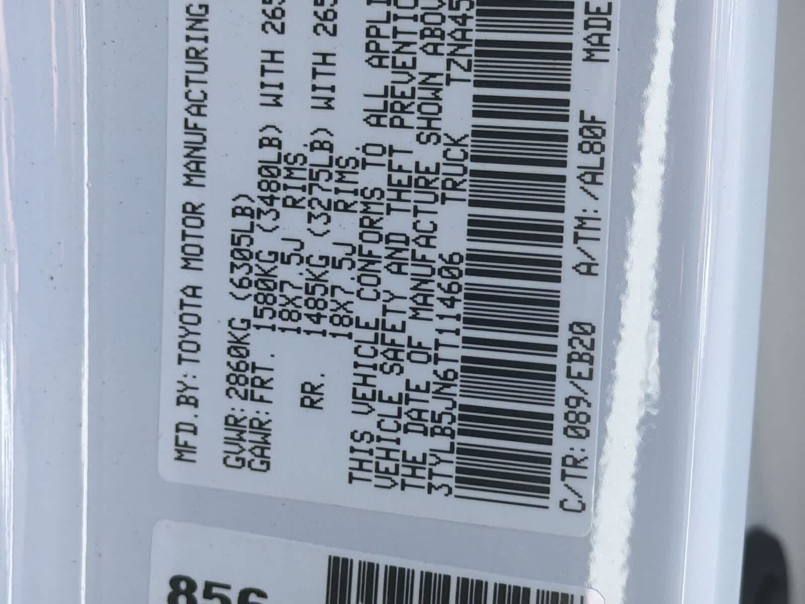 2026 Toyota Tacoma Limited