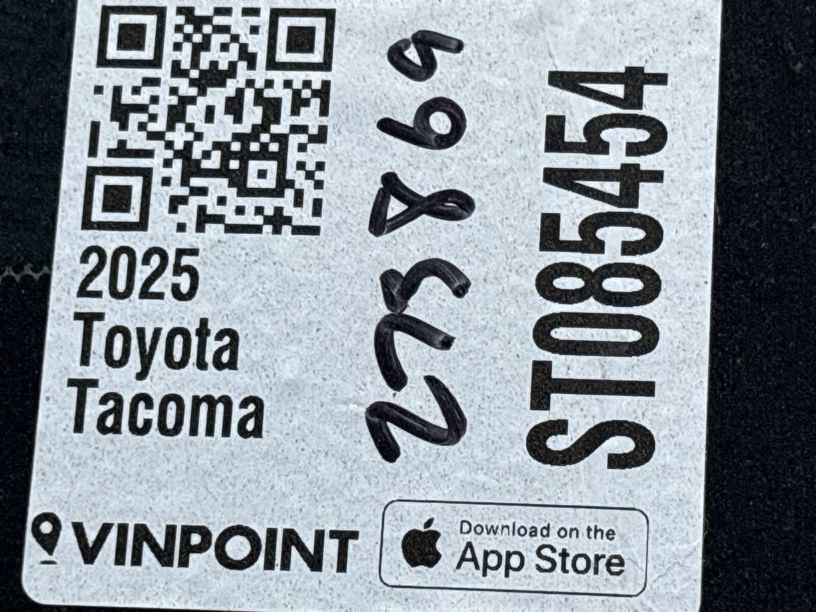 2025 Toyota Tacoma SR5