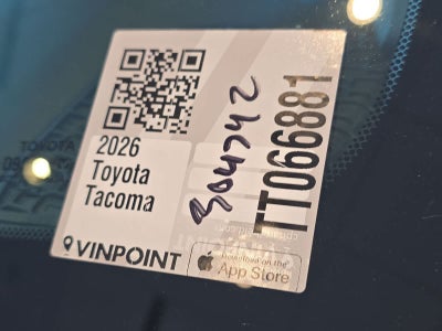 2026 Toyota Tacoma i-FORCE MAX Tacoma Trailhunter