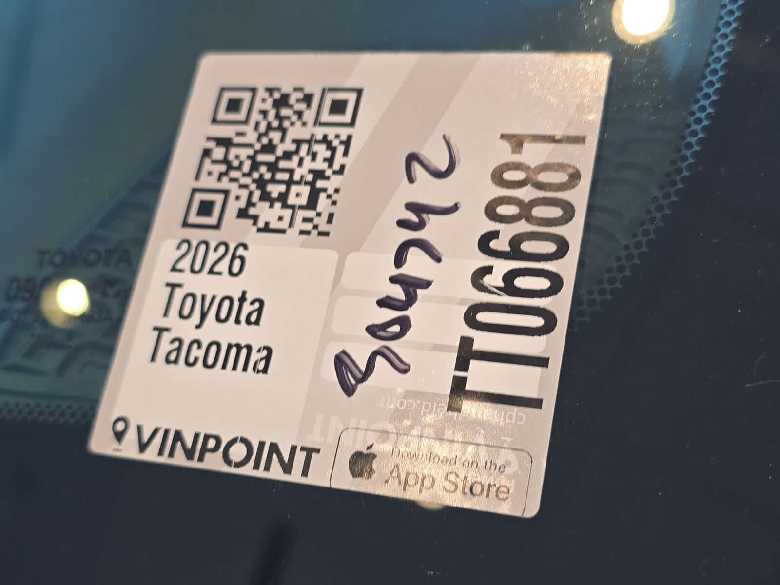 2026 Toyota Tacoma i-FORCE MAX Tacoma Trailhunter