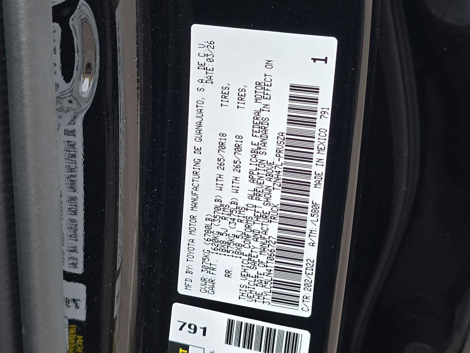 2026 Toyota Tacoma i-FORCE MAX Tacoma TRD Pro