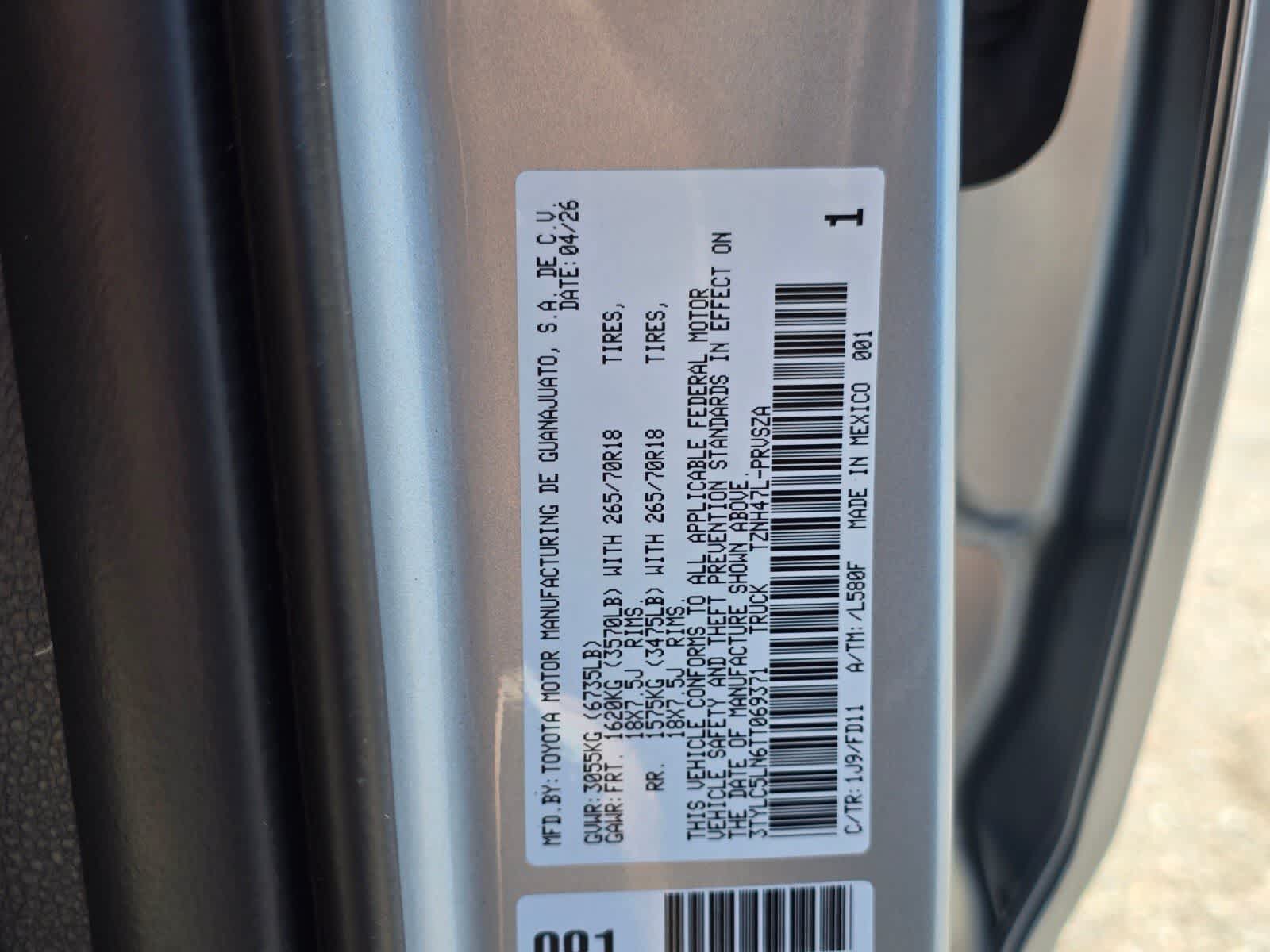 2026 Toyota Tacoma i-FORCE MAX Tacoma TRD Off-Road