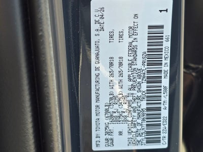 2026 Toyota Tacoma i-FORCE MAX Tacoma TRD Pro