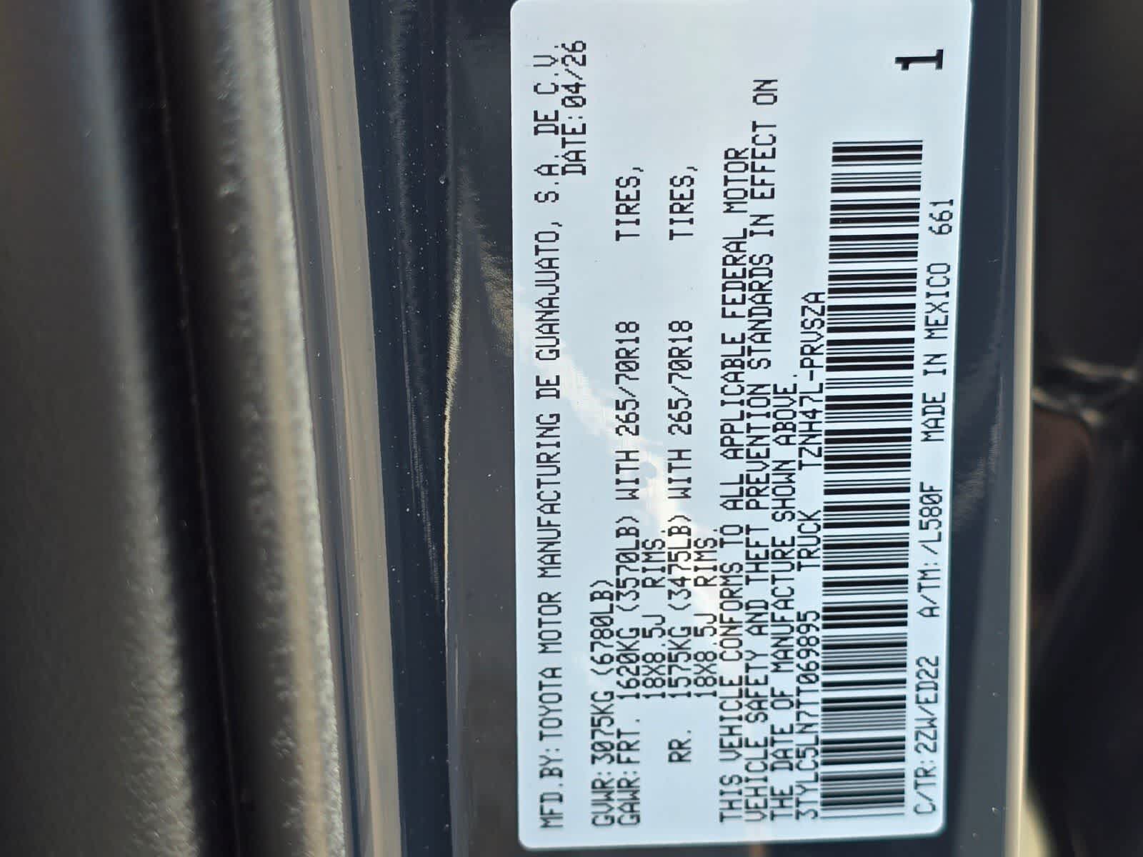 2026 Toyota Tacoma i-FORCE MAX Tacoma TRD Pro