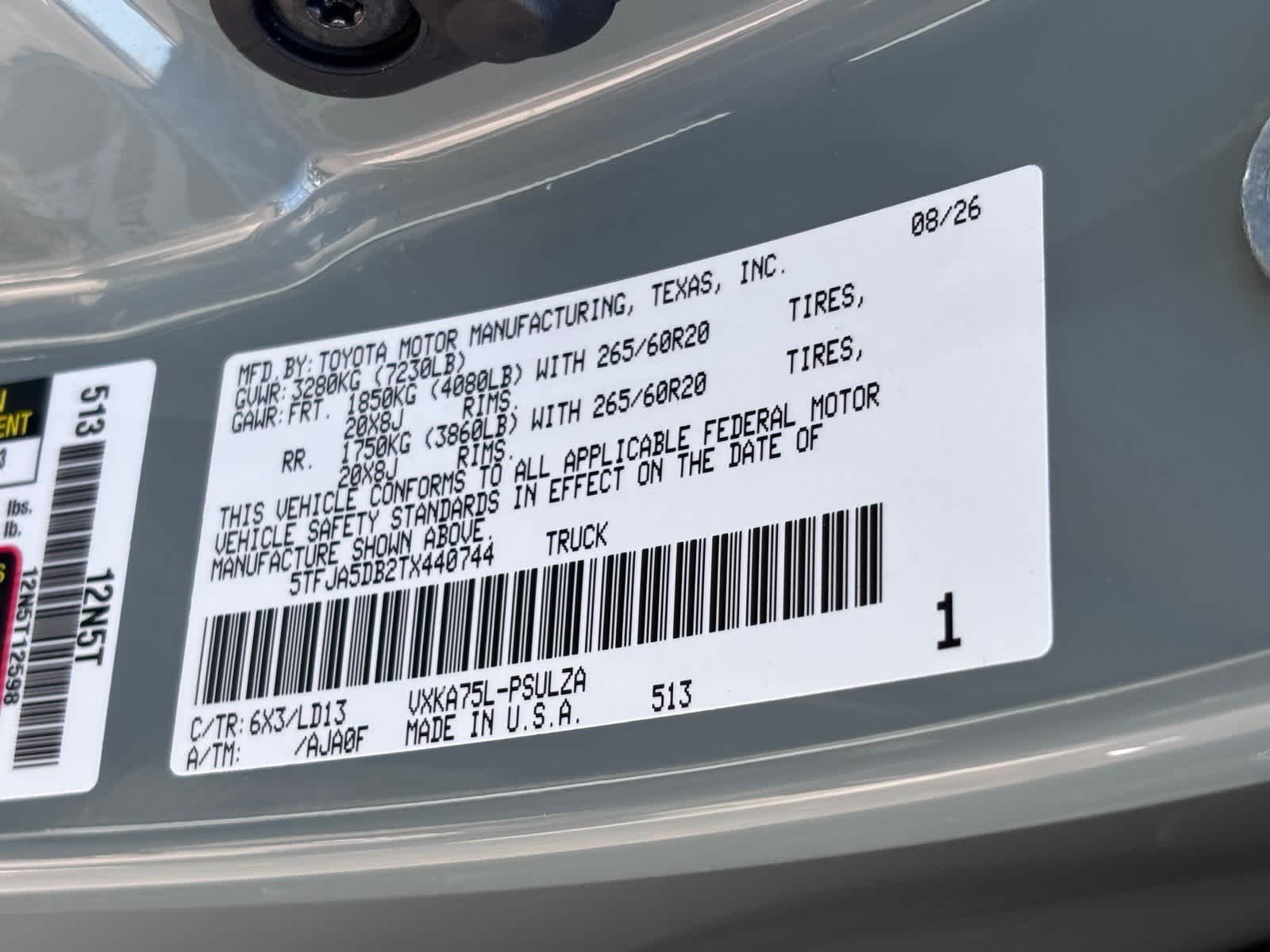 2026 Toyota Tundra Limited