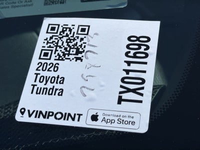 2026 Toyota Tundra i-FORCE MAX Tundra Limited