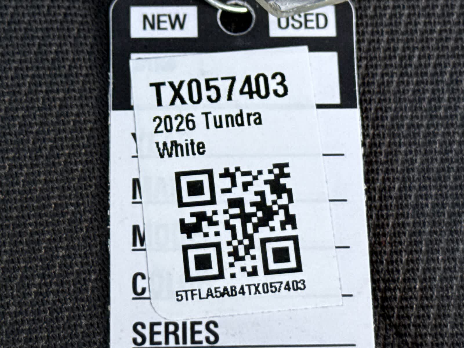 2026 Toyota Tundra SR5