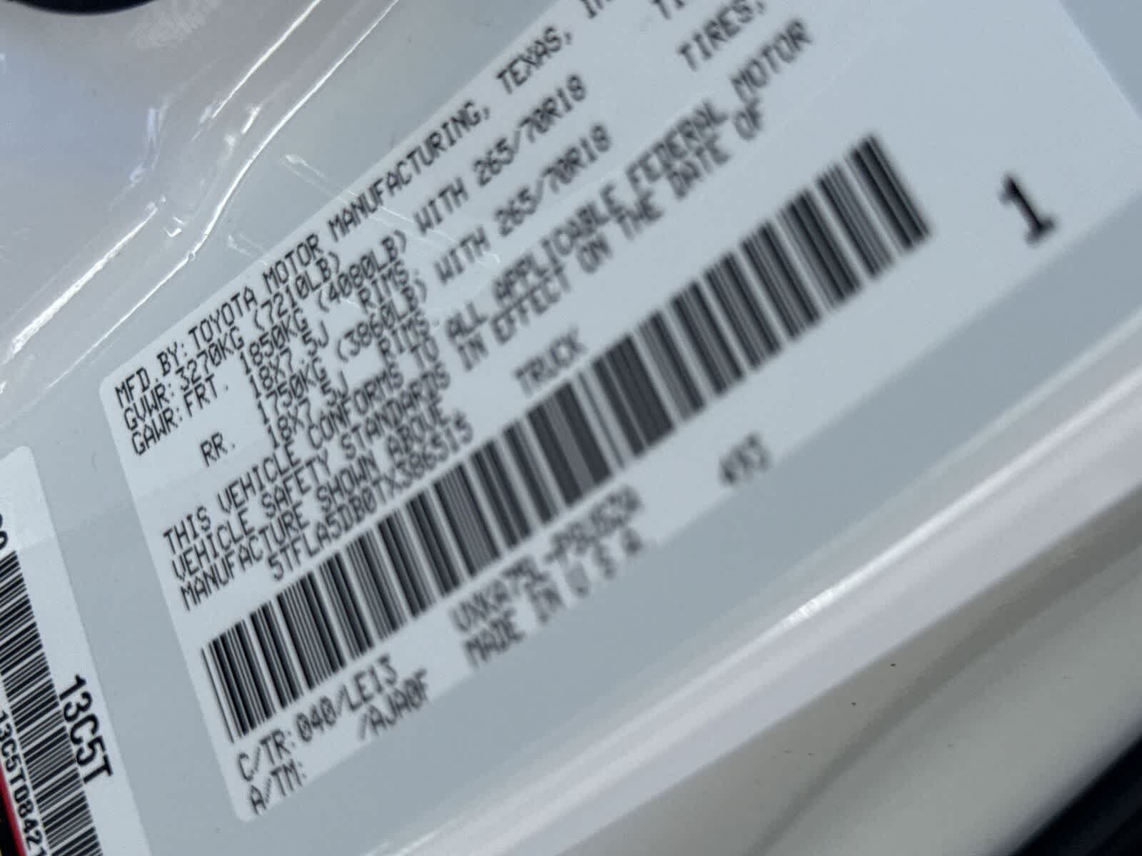 2026 Toyota Tundra SR5