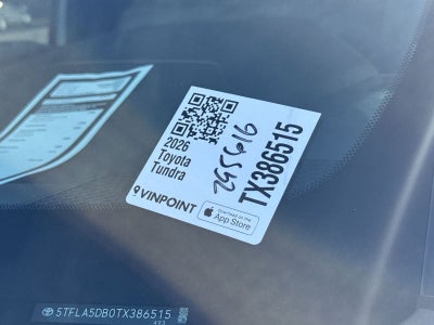 2026 Toyota Tundra SR5