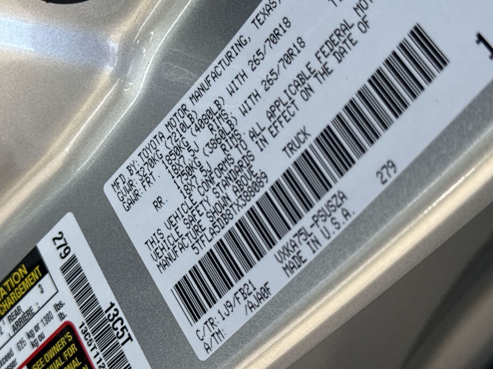 2026 Toyota Tundra SR5