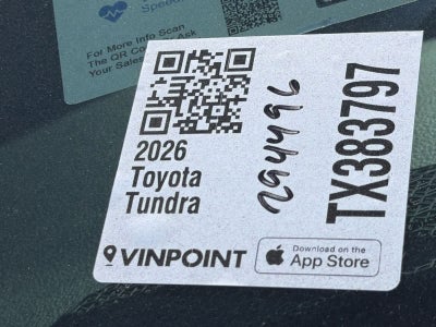 2026 Toyota Tundra SR5