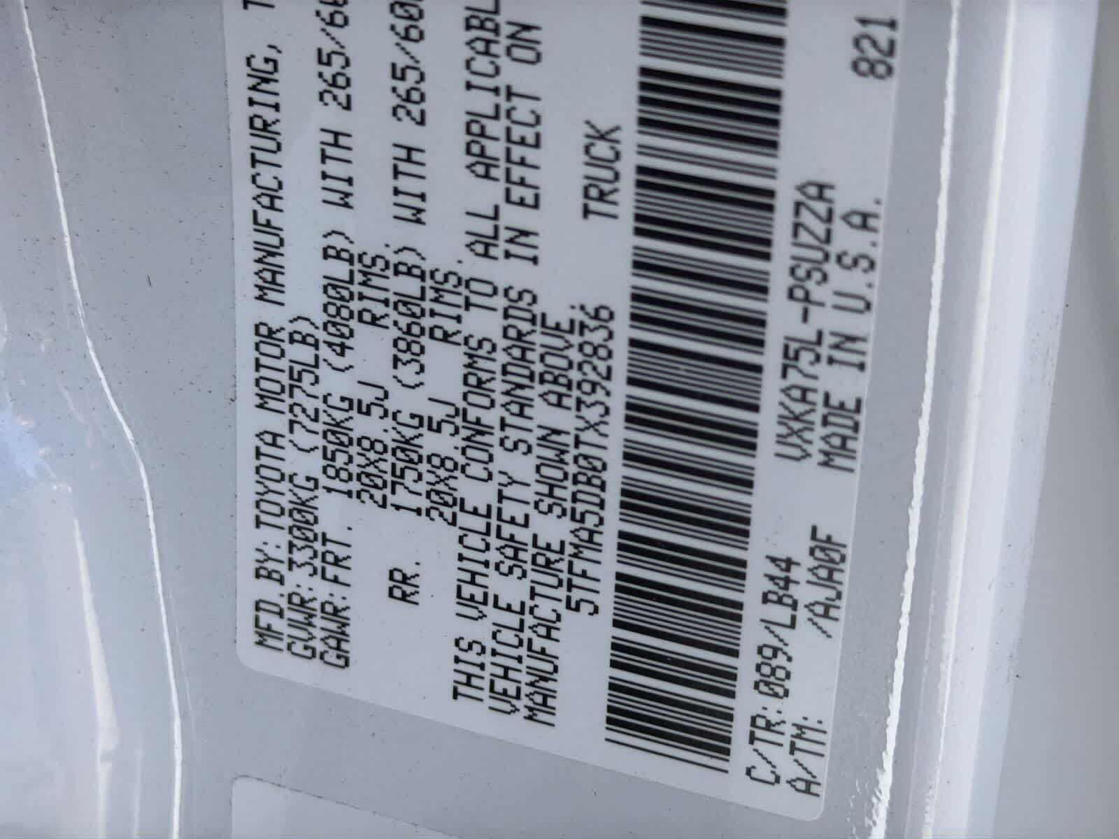 2026 Toyota Tundra 1794 Edition