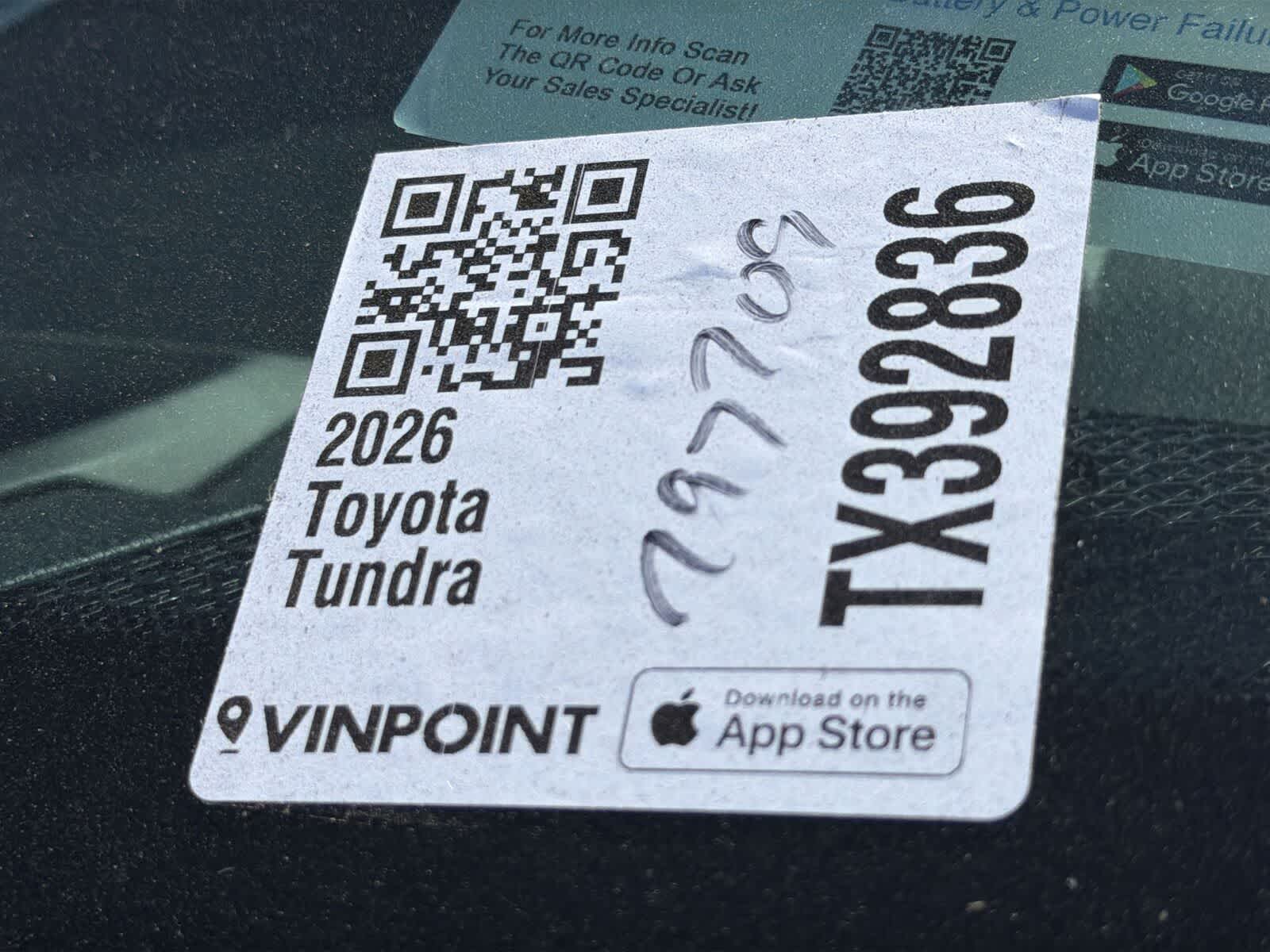 2026 Toyota Tundra 1794 Edition