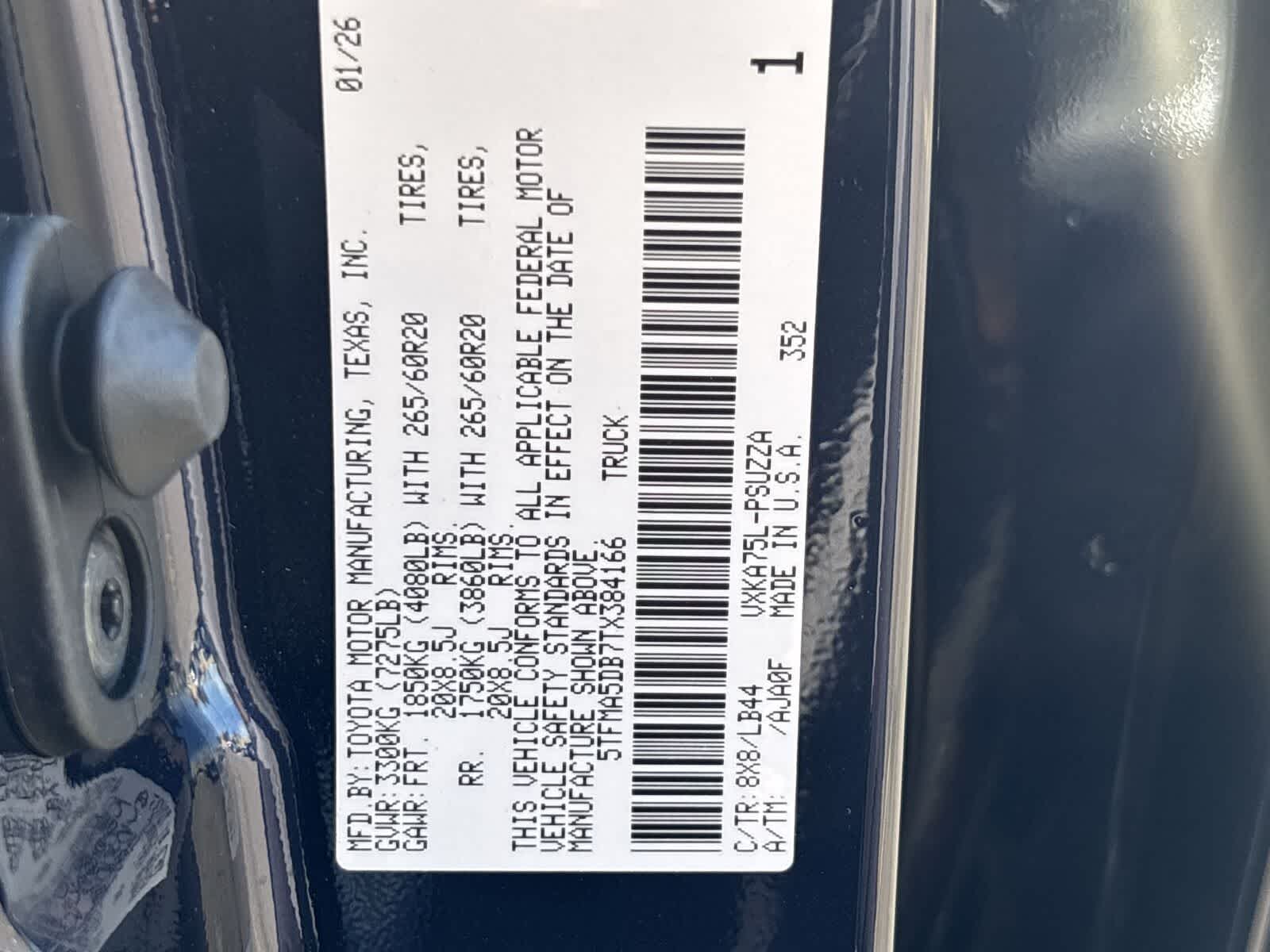 2026 Toyota Tundra 1794 Edition