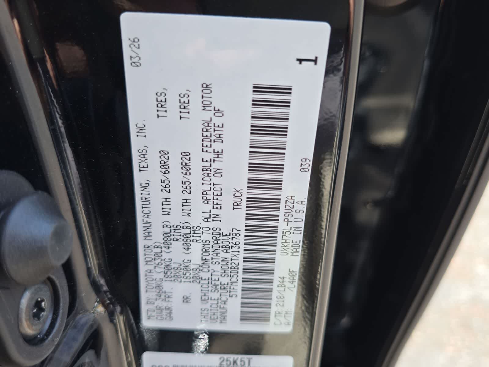 2026 Toyota Tundra i-FORCE MAX Tundra 1794 Edition