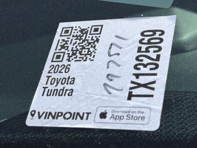 2026 Toyota Tundra i-FORCE MAX Tundra TRD Pro