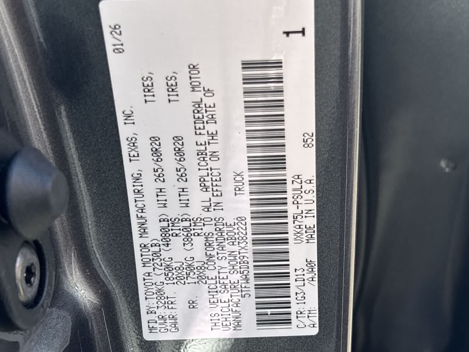 2026 Toyota Tundra Limited