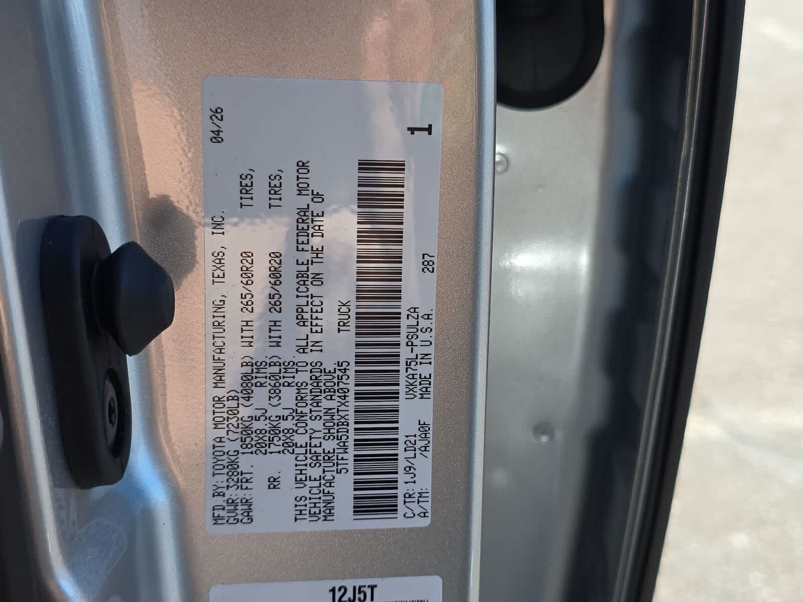 2026 Toyota Tundra Limited