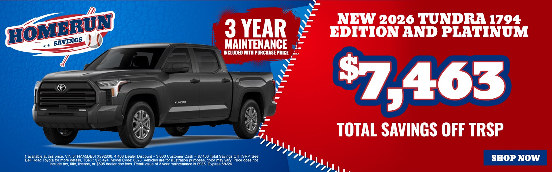 Tundra 1794 Edition and Platinum