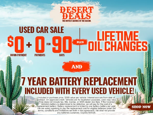 Used Car Sale