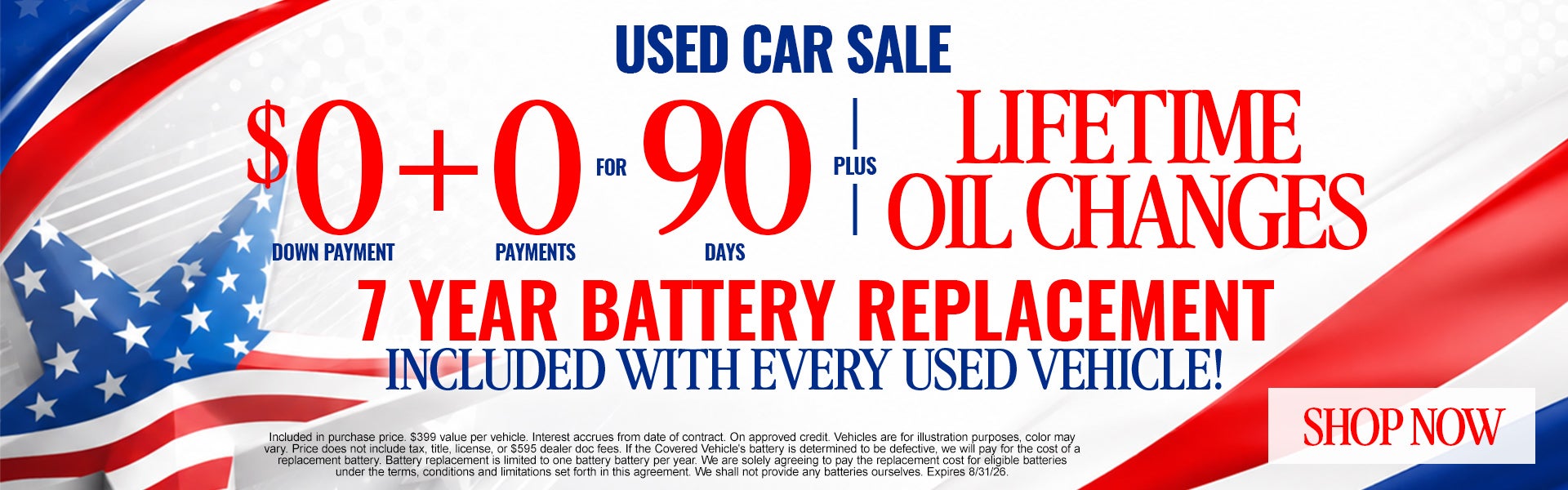 Used Car Sale